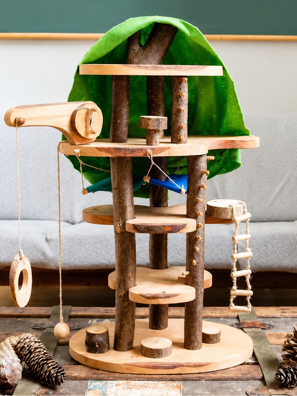 NWT MAGIC WOOD | Magic Wooden Fairy Tree House - Picture 12 of 12
